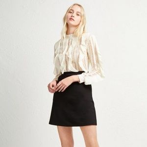 lace fit & flare dress